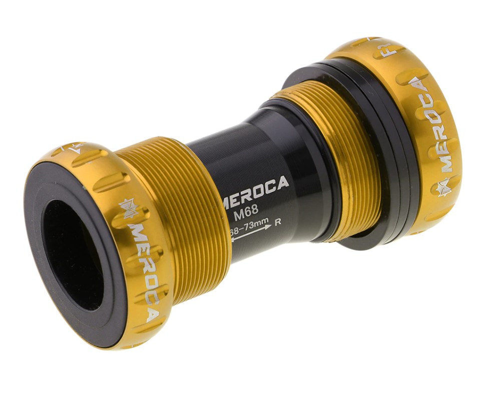 

Каретка Meroca BB52 Hollowtech II, золотая