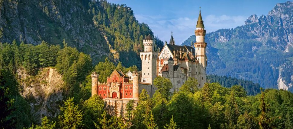 

Пазлы Castorland Замок Нойшванштайн, Германия, 600 элементов puzzle (60221)