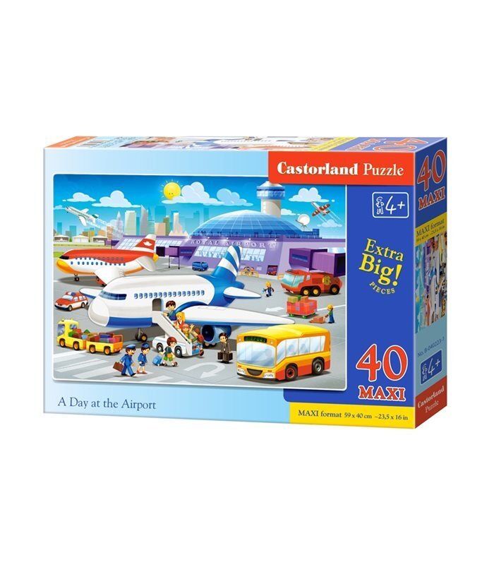 

Пазлы Castorland В аэропорту, 40 элементов puzzle (40223)