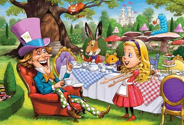 

Пазлы Castorland Алиса в стране чудес, 40 элементов puzzle (40292)