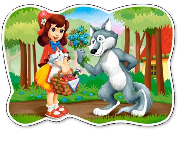 

Пазлы Castorland Красная шапочка, 12 элементов Maxi puzzle (120185)
