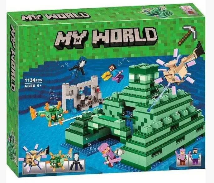 

Детский конструктор My World 10734 Подводная крепость 1134 детали