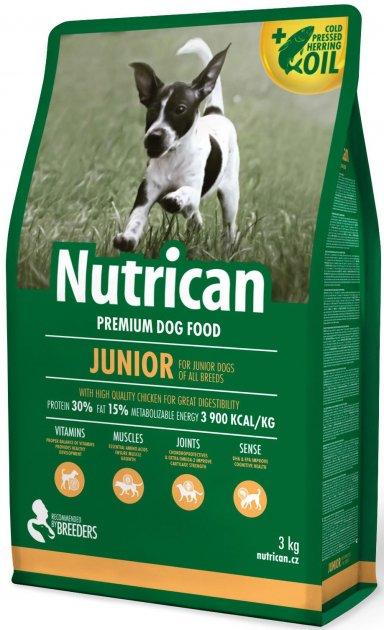

Сухой корм Nutrican (Нутрикан) Junior для щенков всех пород с курицей 3 кг