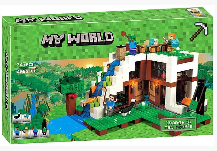 

Детский конструктор My World 10624 База на водопаде 747 деталей