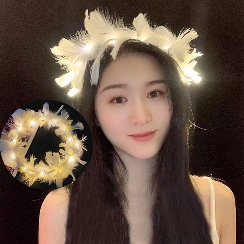 

Венец с подсветкой Marpiel LED Diadem желтый