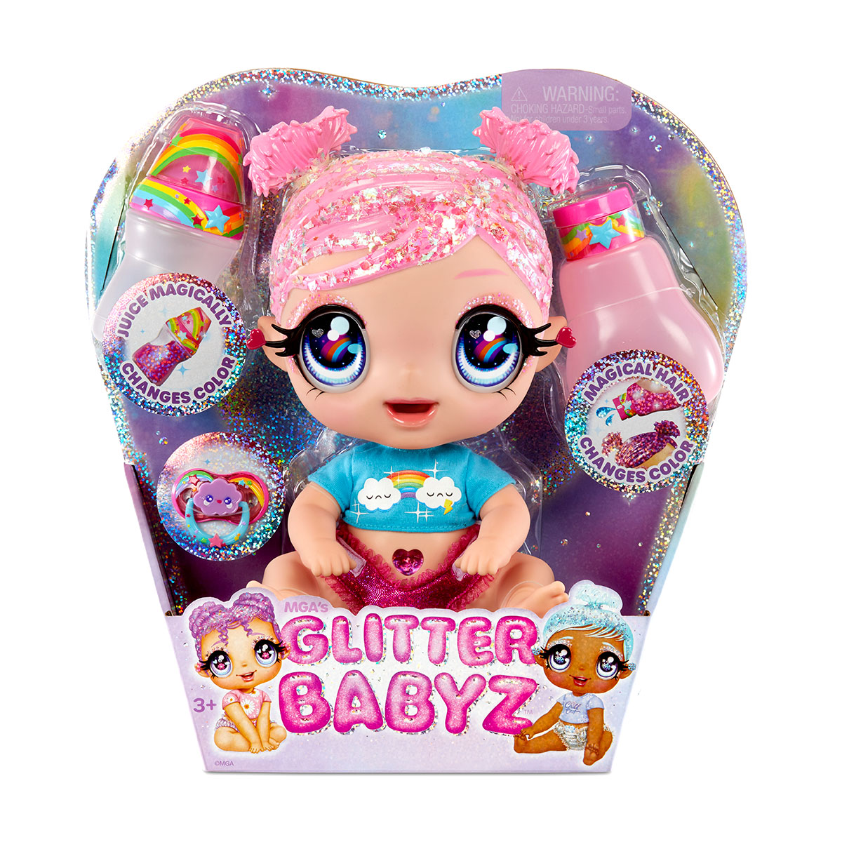 

Игровой набор с куклой Glitter Babyz - Мечтательница (574842)