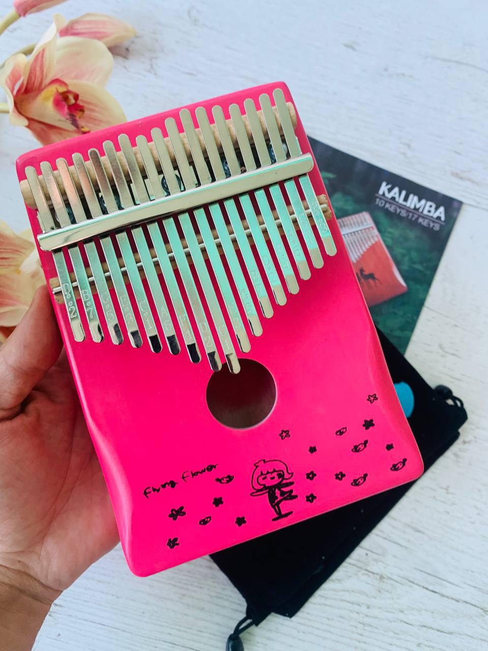 

Музыкальный инструмент Калимба 17 key Kalimba Pink Stars