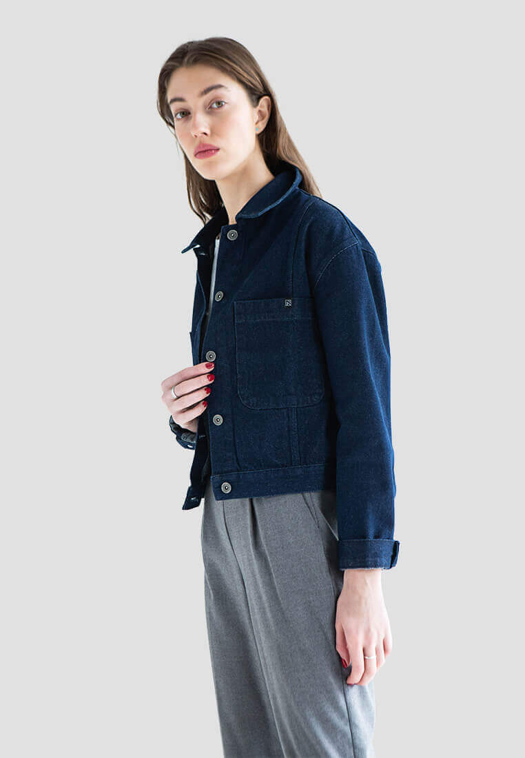 

Куртка minnim Work Jacket Indigo, Куртка minnim Work Jacket Indigo M