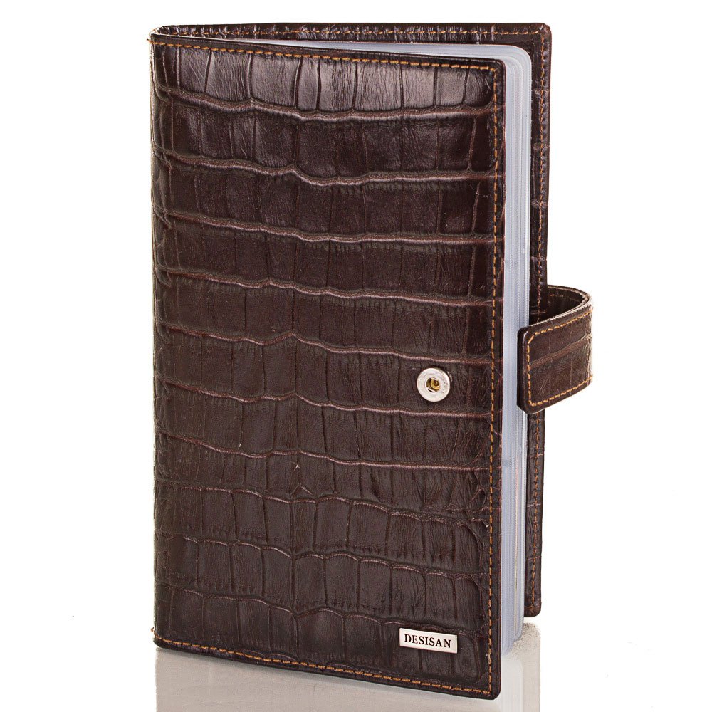 

Визитница Desisan SHI209-19-brown