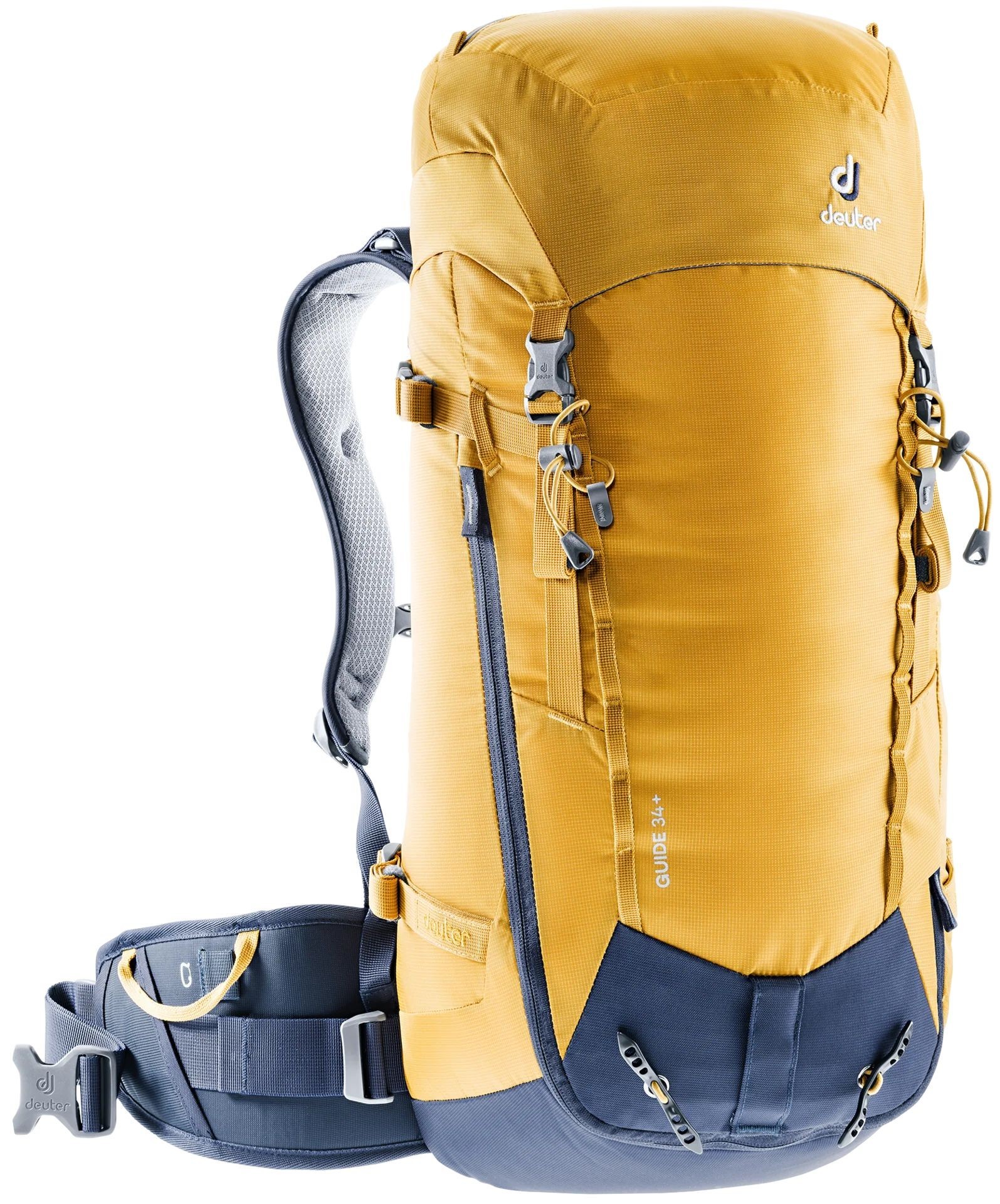 

Рюкзак Deuter Guide 34+ цвет 9309 curry-navy (3361120 9309)
