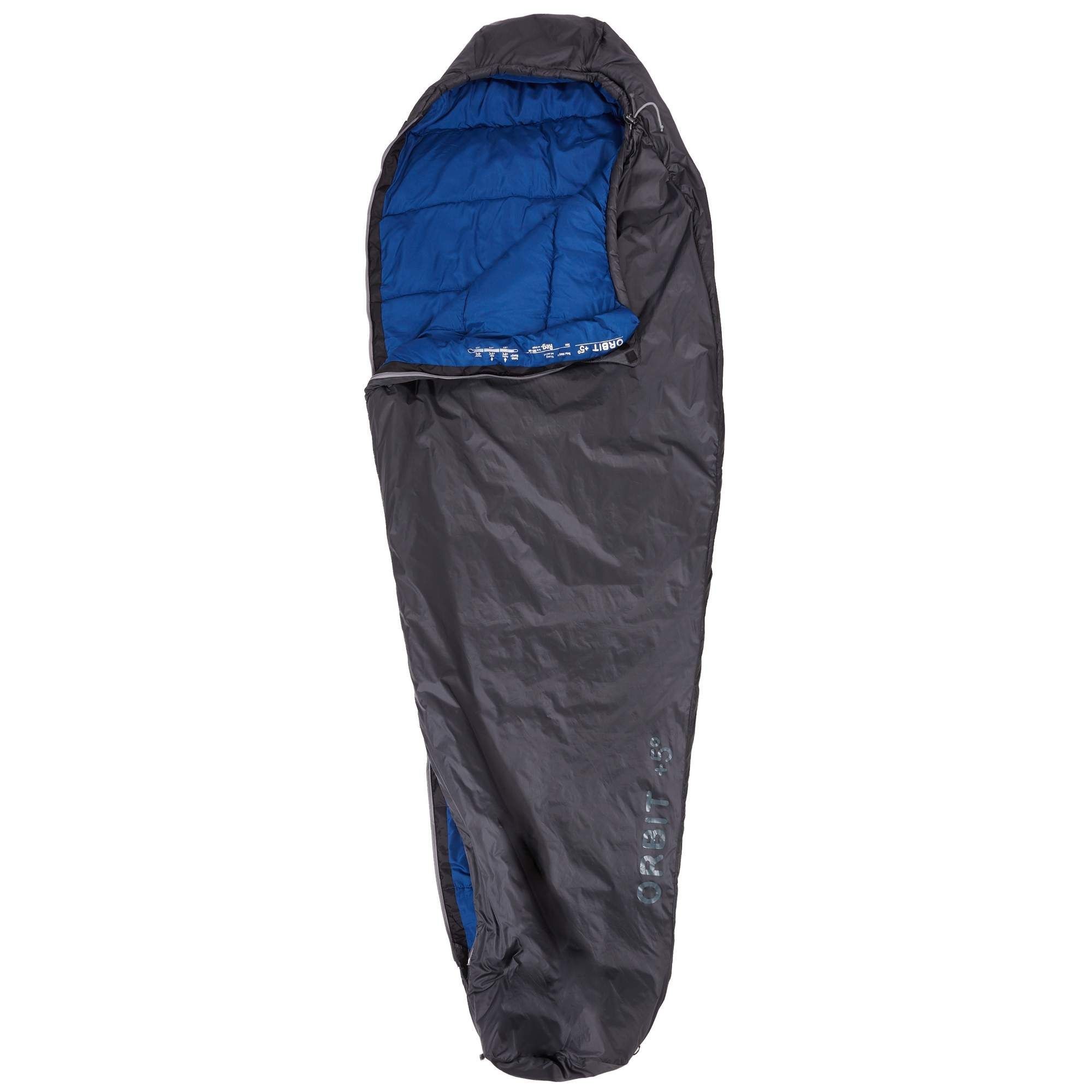 

Спальный мешок Deuter Orbit +5° Regular цвет 4330 granite-steel левый