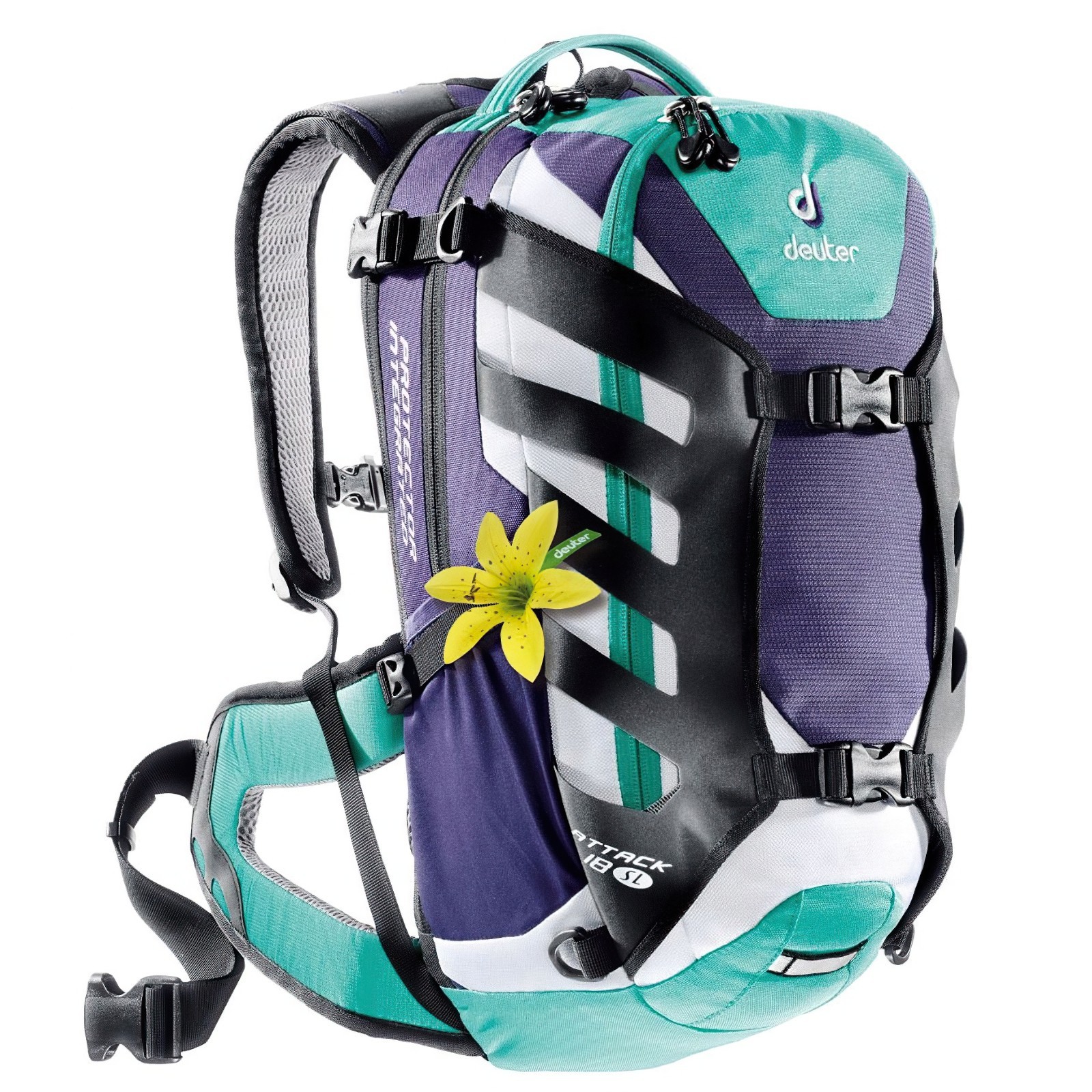 

Рюкзак Deuter Attack 18 SL цвет 3207 blueberry-mint (32232 3207)