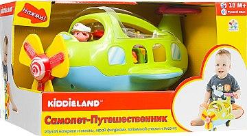 

Интерактивная игрушка Kiddieland Самолёт-путешественник 056895