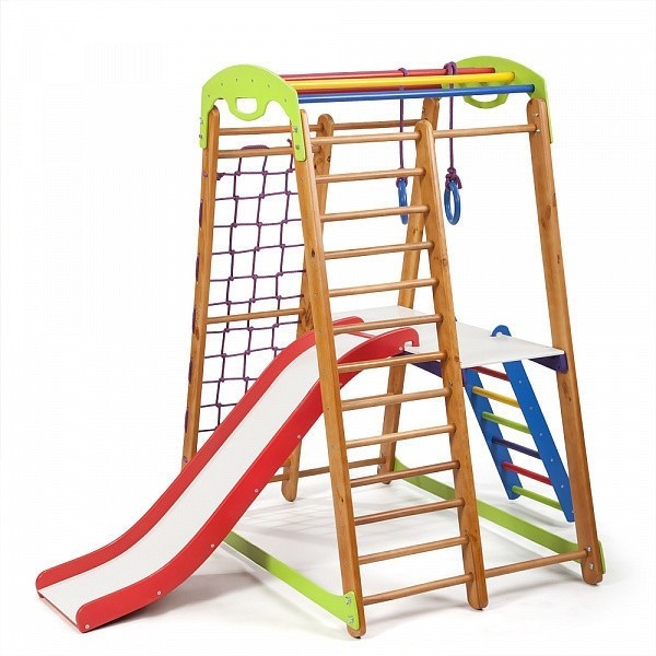 

Детский спортивный уголок SportBaby Кроха 2 Plus 2 150 х 85 х 132 см