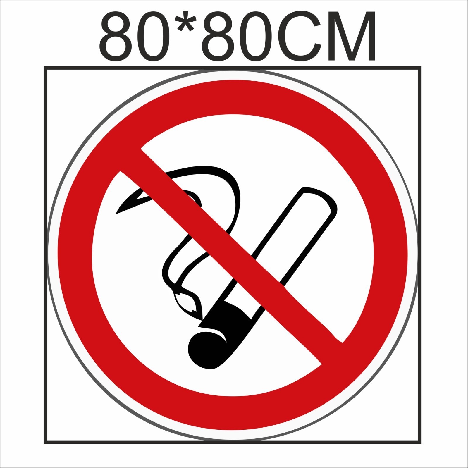 

Табличка Vivay Палити заборонено 80x80 см (5903)