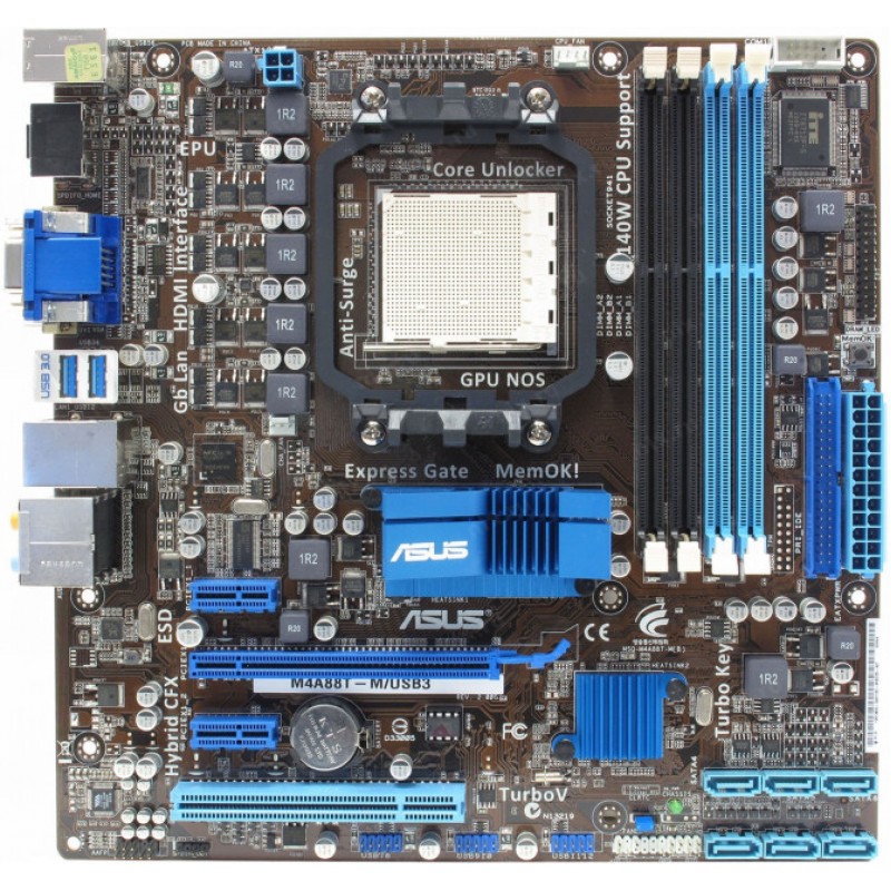 

Материнская плата Asus M4A88T-M - Процессор AMD Phenom II X4 965 - Кулер Box Б/У 4799