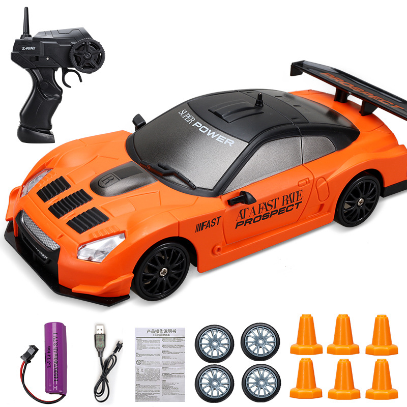 

Игрушечная машинка для дрифта на радиоуправлении HB Toys Nissan GT-R 4WD OR / Ниссан ГТР на радиоуправлении дрифт черная