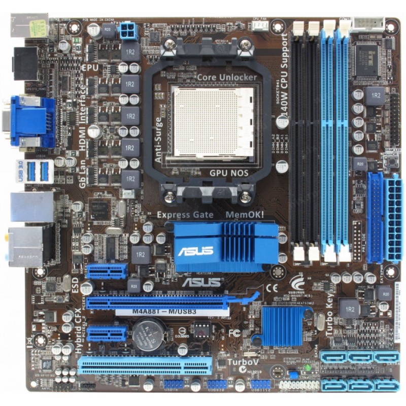 

Материнская плата Asus M4A88T-M - Процессор AMD Phenom II X4 955 - Кулер Box Б/У 4800