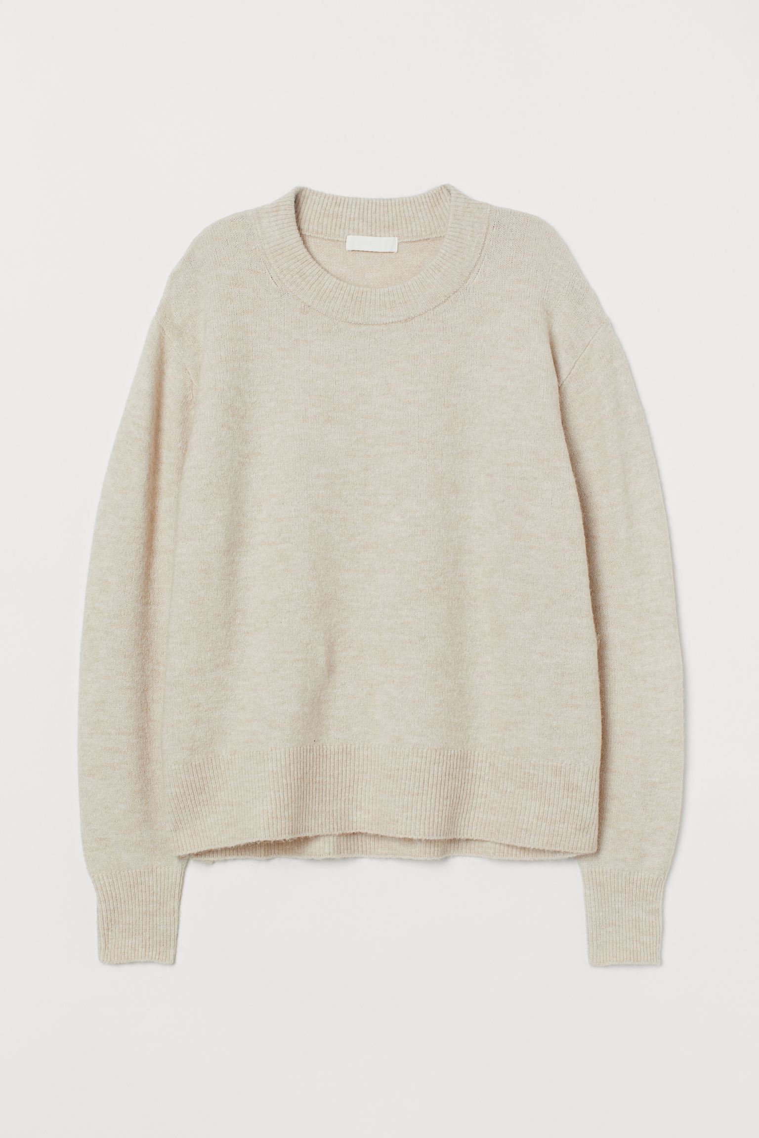 

Джемпер H&M XXL светло бежевый меланж 17079118702