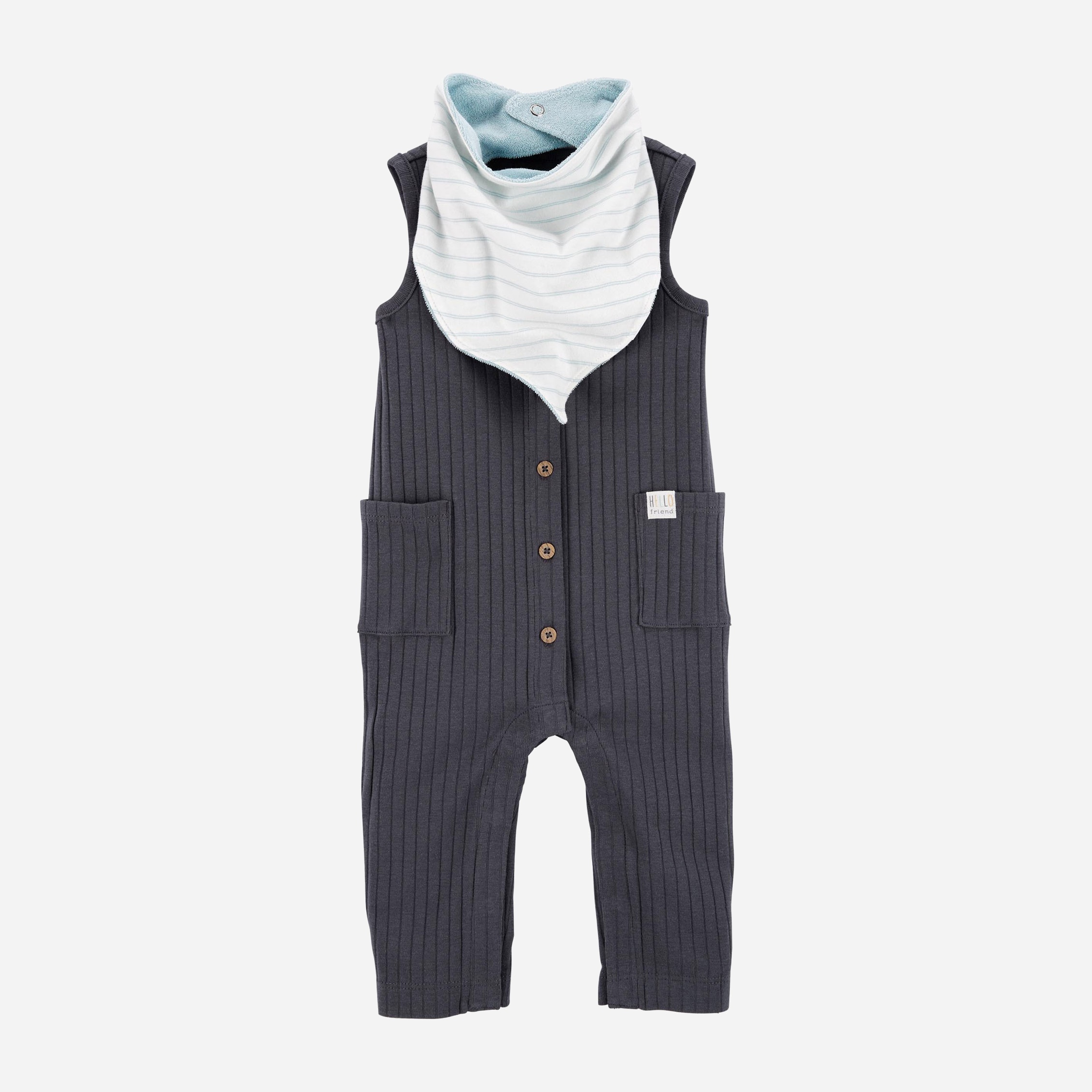

Комбинезон + нагрудник Carters 1L775910 61-69 см Multicolor