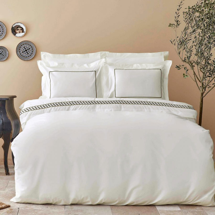 

Постельное белье Karaca Home Danea siyah Евро турция, ранфорс