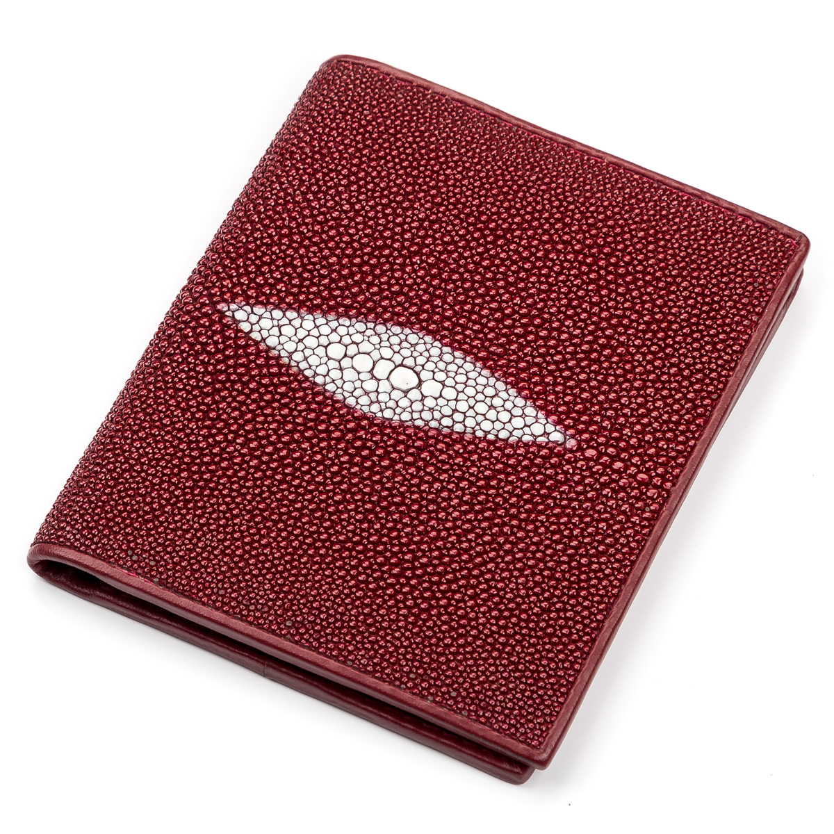 

Кожаное портмоне женское STINGRAY LEATHER 10х12 см Бордовый