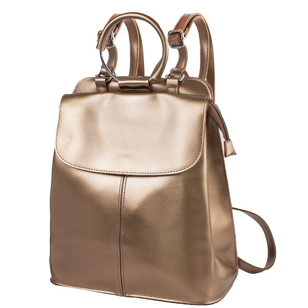

Повседневный рюкзак женский Valiria Fashion 30х35х13 см Бронзовый
