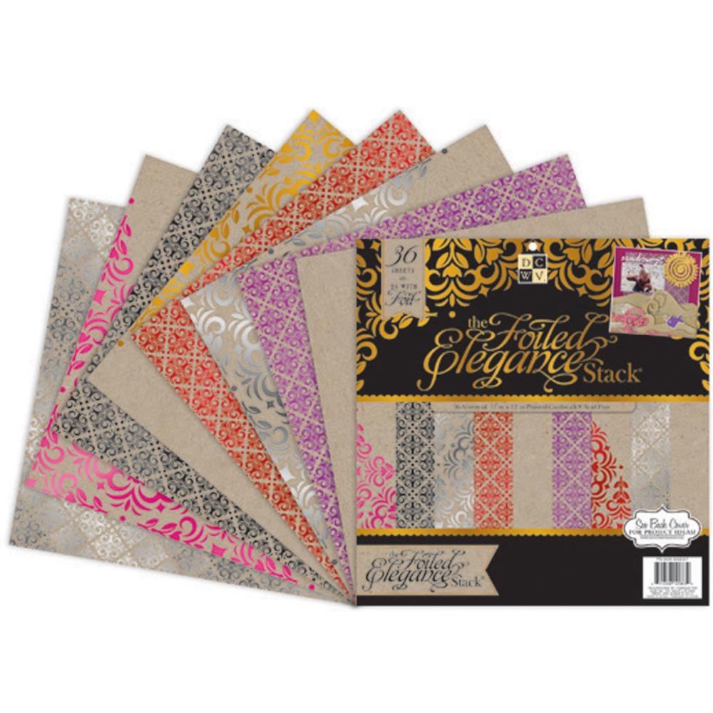

Набор бумаги Diecuts With A View 30х30 см Paper Stack 12 (PS005257)