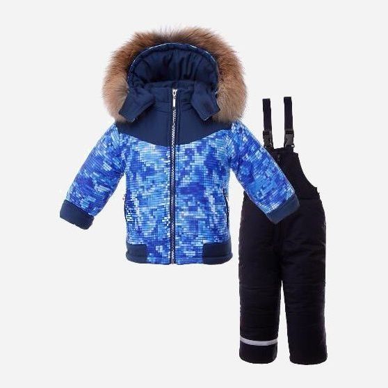 

Зимний комплект (куртка + полукомбинезон) Pilguni P3154A-55 122 см Голубой