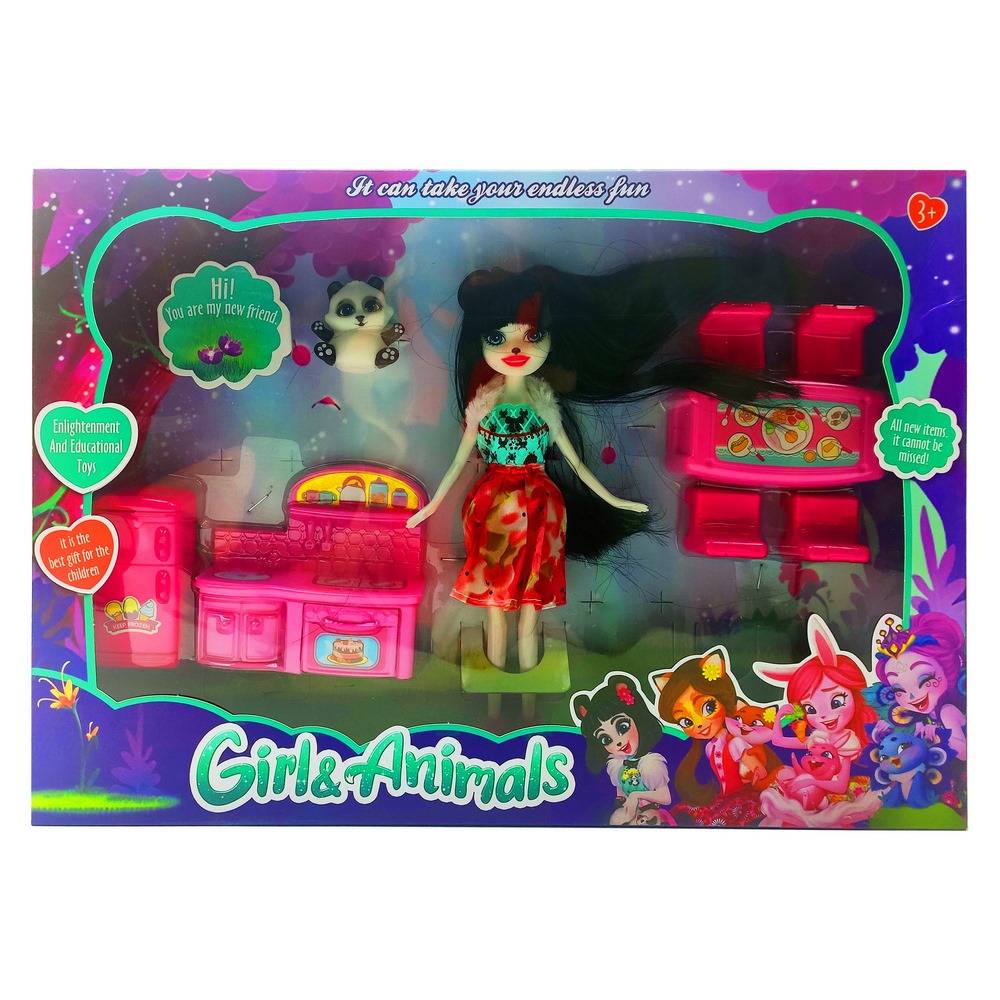 

Детская кукла Фелисити Фокс "Enchantimals" METR+ 22см М-TM331-1D