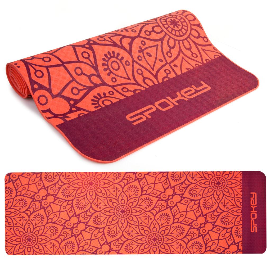 

Каремат-коврик для фитнеса и йоги Spokey 183х61 см (fit0007967) Коралловый