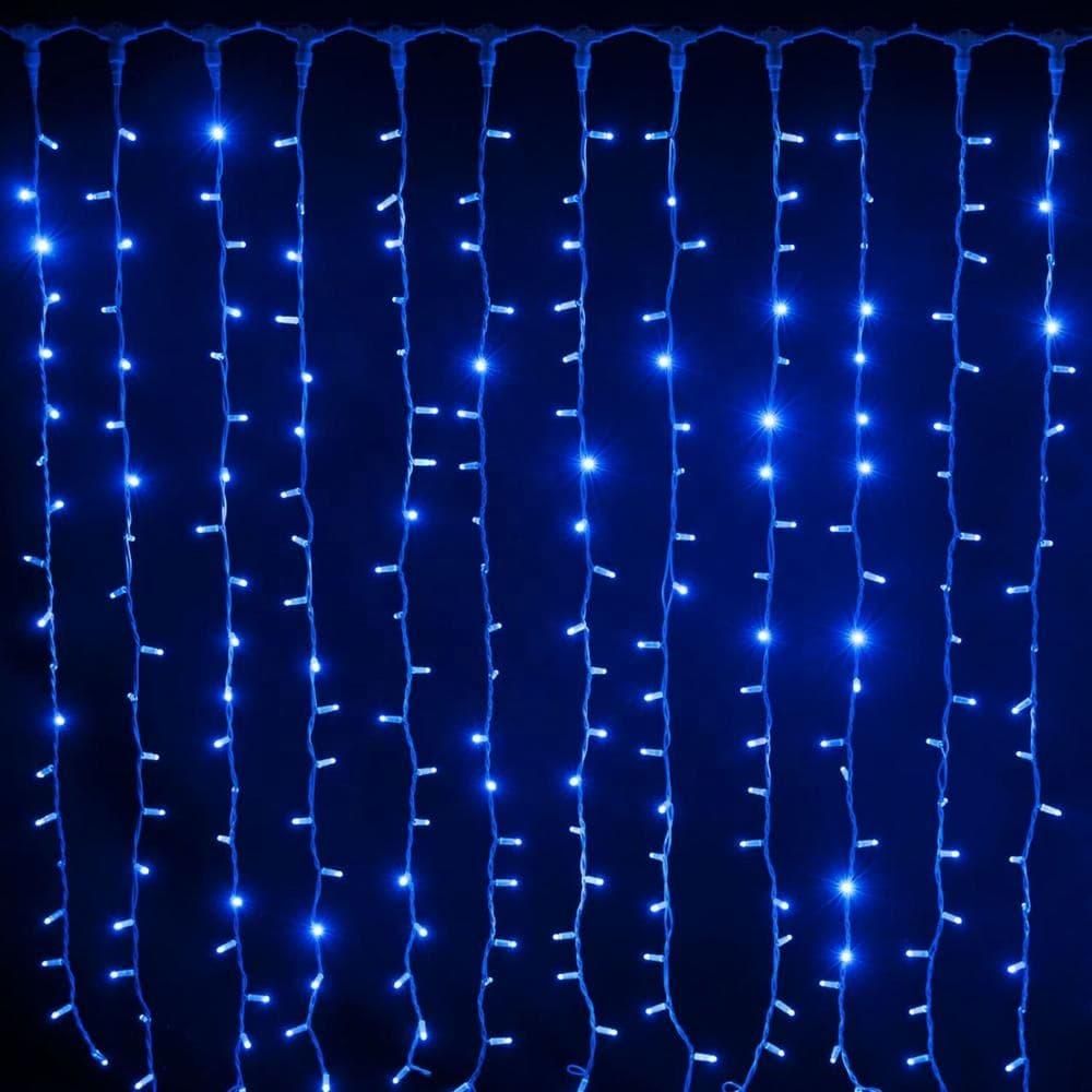 

Гирлянда штора 360LED 3х2м 8 режимов Garland RD-225 Синий (М-429)