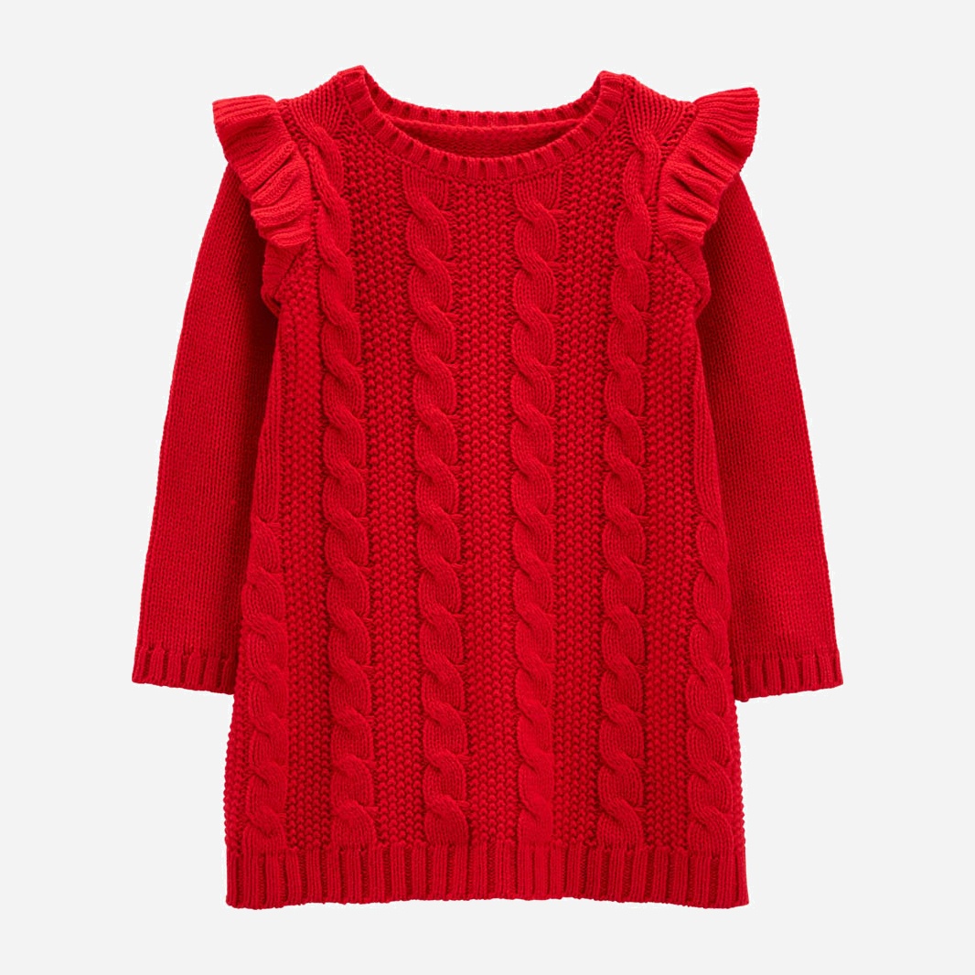 

Платье с длинными рукавами Carters 2M026010 93-98 см Multicolor