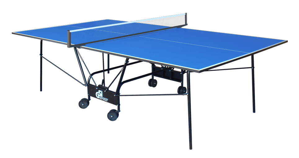

Стіл для настільного тенісу GSI-sport Compact Light 274x152,5x76 см Blue