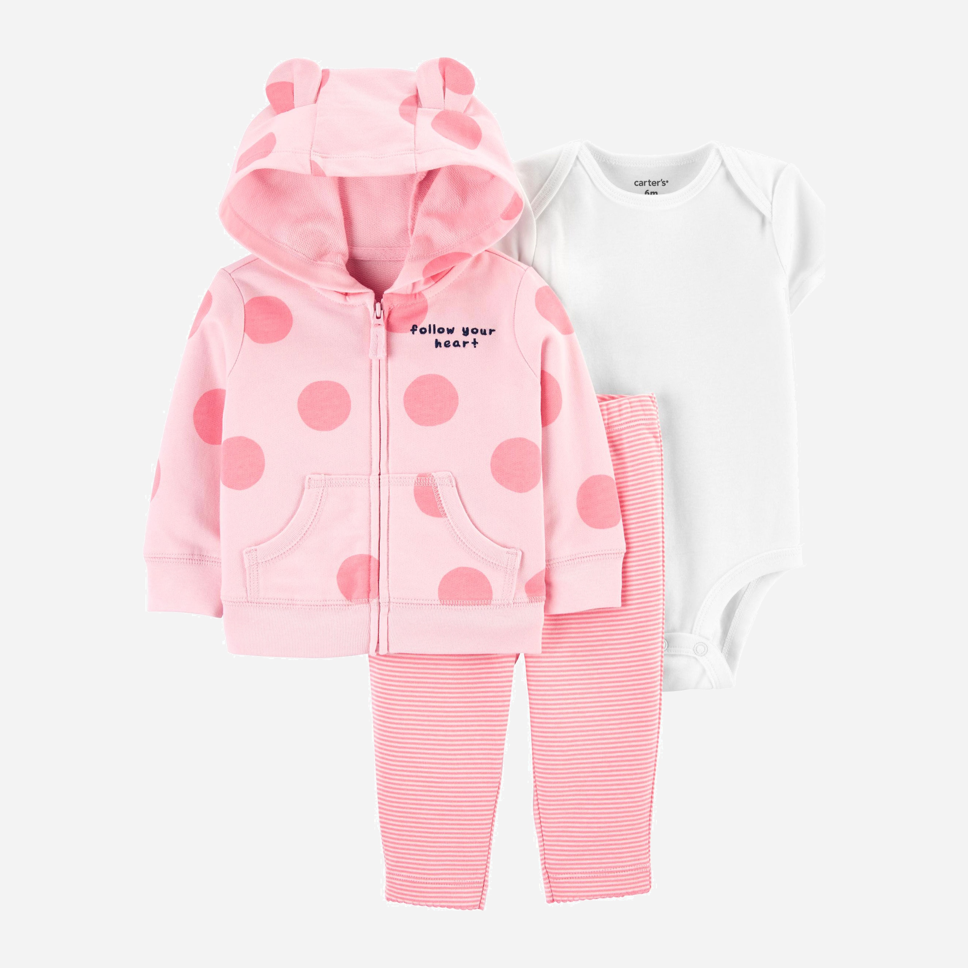 

Комплект (толстовка + боди + лосины) Carters 1K460010 55-61 см Multicolor