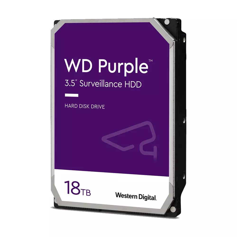 

Жесткий диск 18TB Western Digital Purple WD180PURZ для видеонаблюдения (165335)