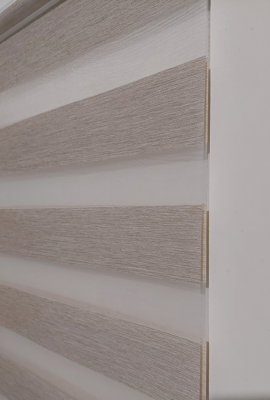 

Рулонная штора Miranda День-ночь BН DN-4012 30*130 см Бежевый