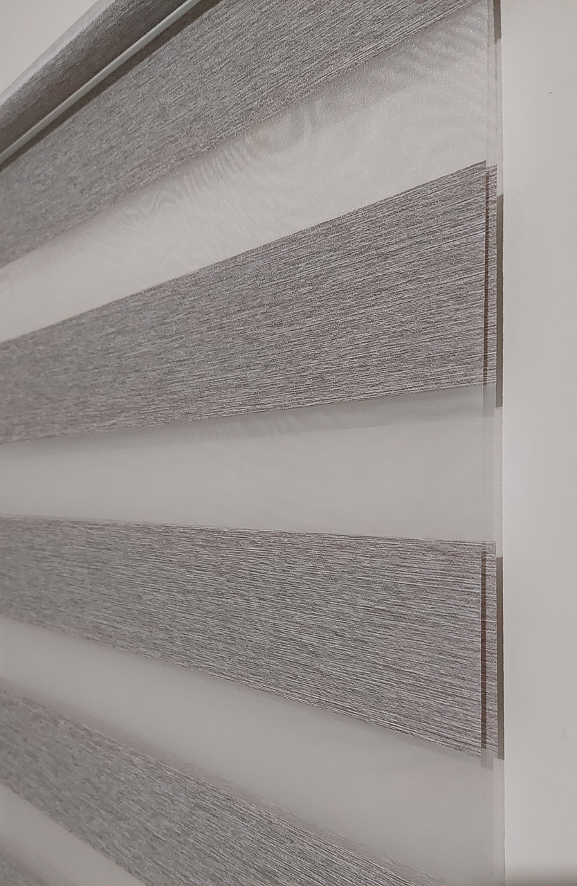 

Рулонная штора Miranda День-ночь BН DN-4011 75*130 см Серый