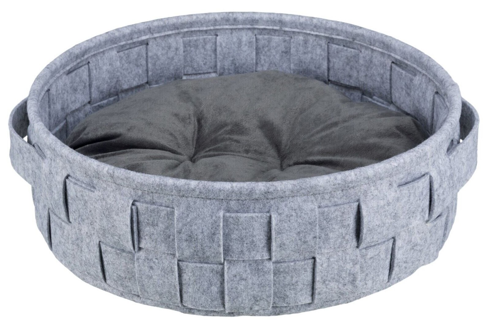 

Лежак Trixie Lennie Basket для кошек и собак 40 см серый (38391)