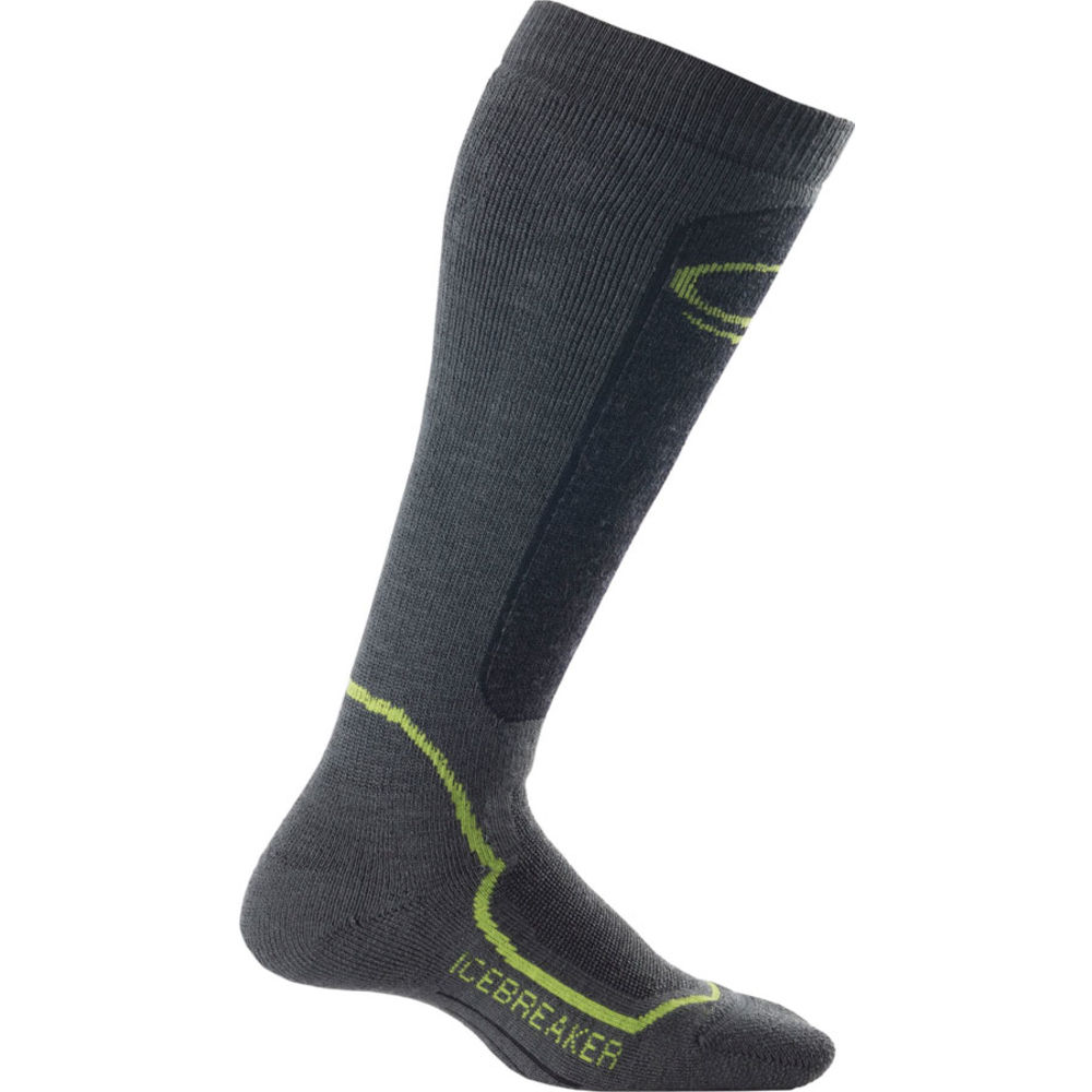 

Носки Icebreaker Kids Snow Mid OTC BOY oil/het melange/grasshopper L (30-32) (IBN D04 L32 L)