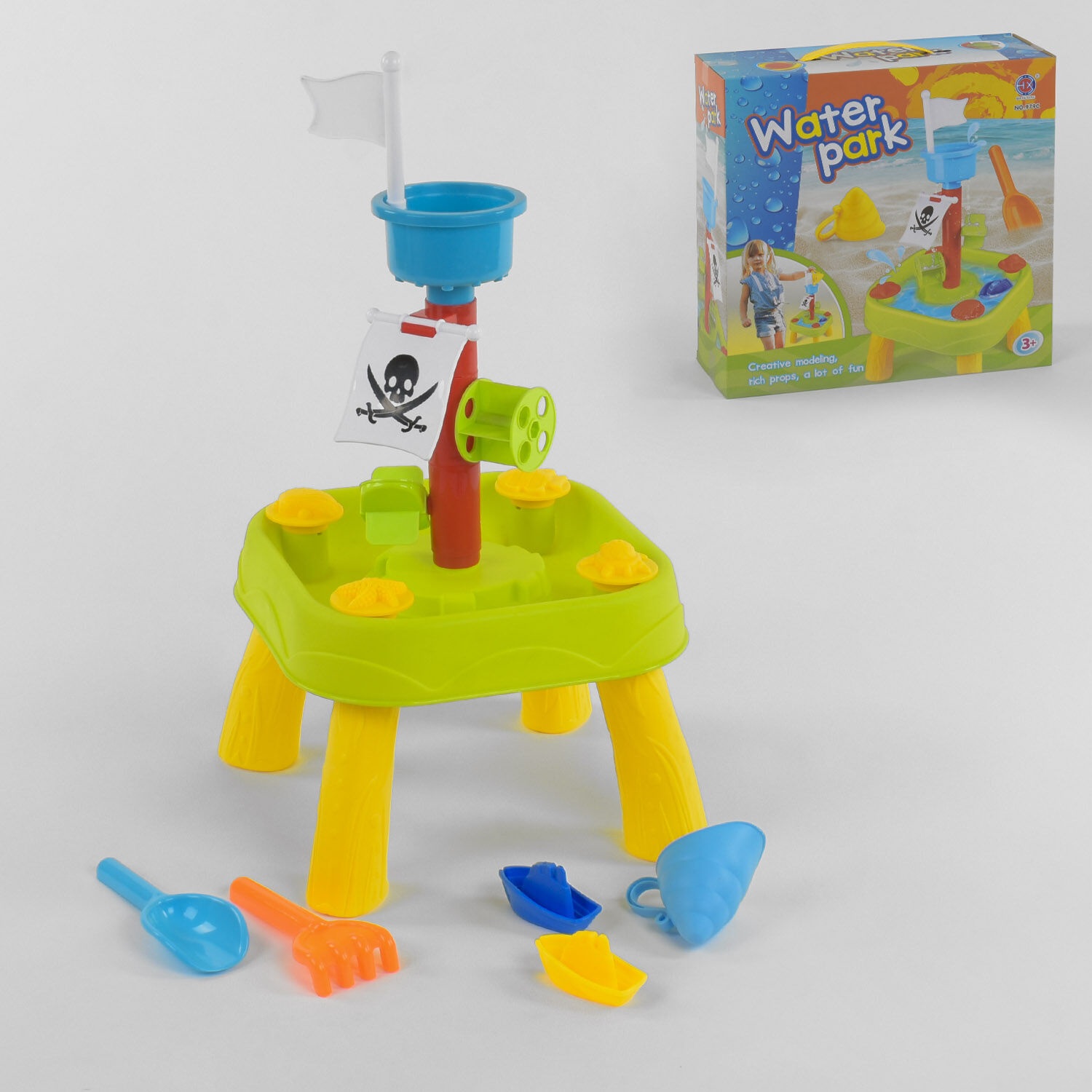 

Игровой столик для песка и воды (979 C)