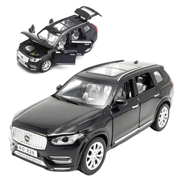 

Коллекционная машина Volvo XC90 моделька металлическая игрушка 1:32 Черный (8195774)
