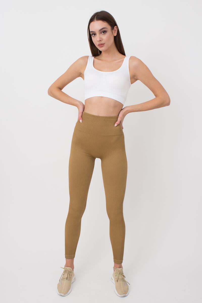 

Спортивные леггинсы GIULIA LEGGINGS RIB / Ermine, Спортивные леггинсы GIULIA LEGGINGS RIB L/XL Ermine