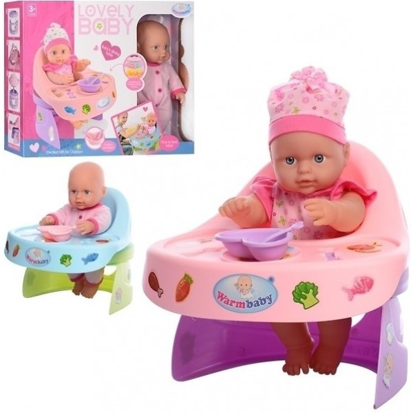 

Пупс в стульчике Warm Baby (WZJ 019-1-2)