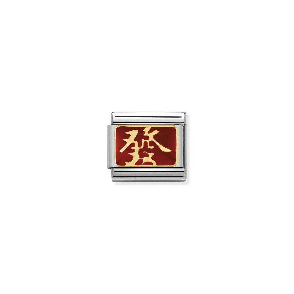 

Звено Nomination Chinese Symbols из стали 2100000258536