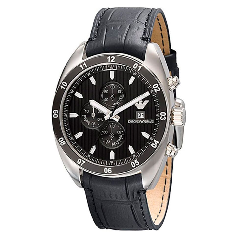 

Часы Emporio Armani с кожаным ремешком 2100000136070