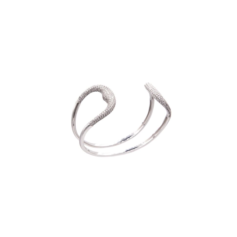 

Разомкнутый браслет APM Monaco с фианитами 2100000152681