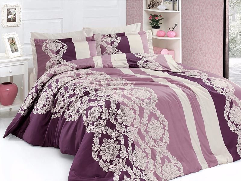 

Постельное белье First Choice Kavin Pudra евро m012375
