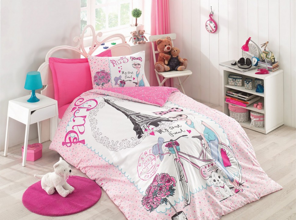

Постельное белье Cotton Box Best Friend Pembe полуторный детский 08007749