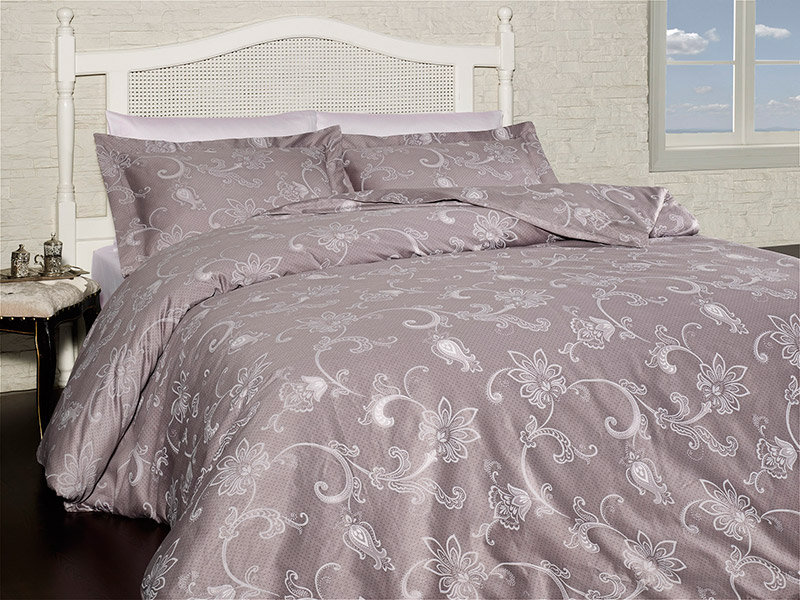 

Постельное белье First Сhoice Carmina leylak евро m010973